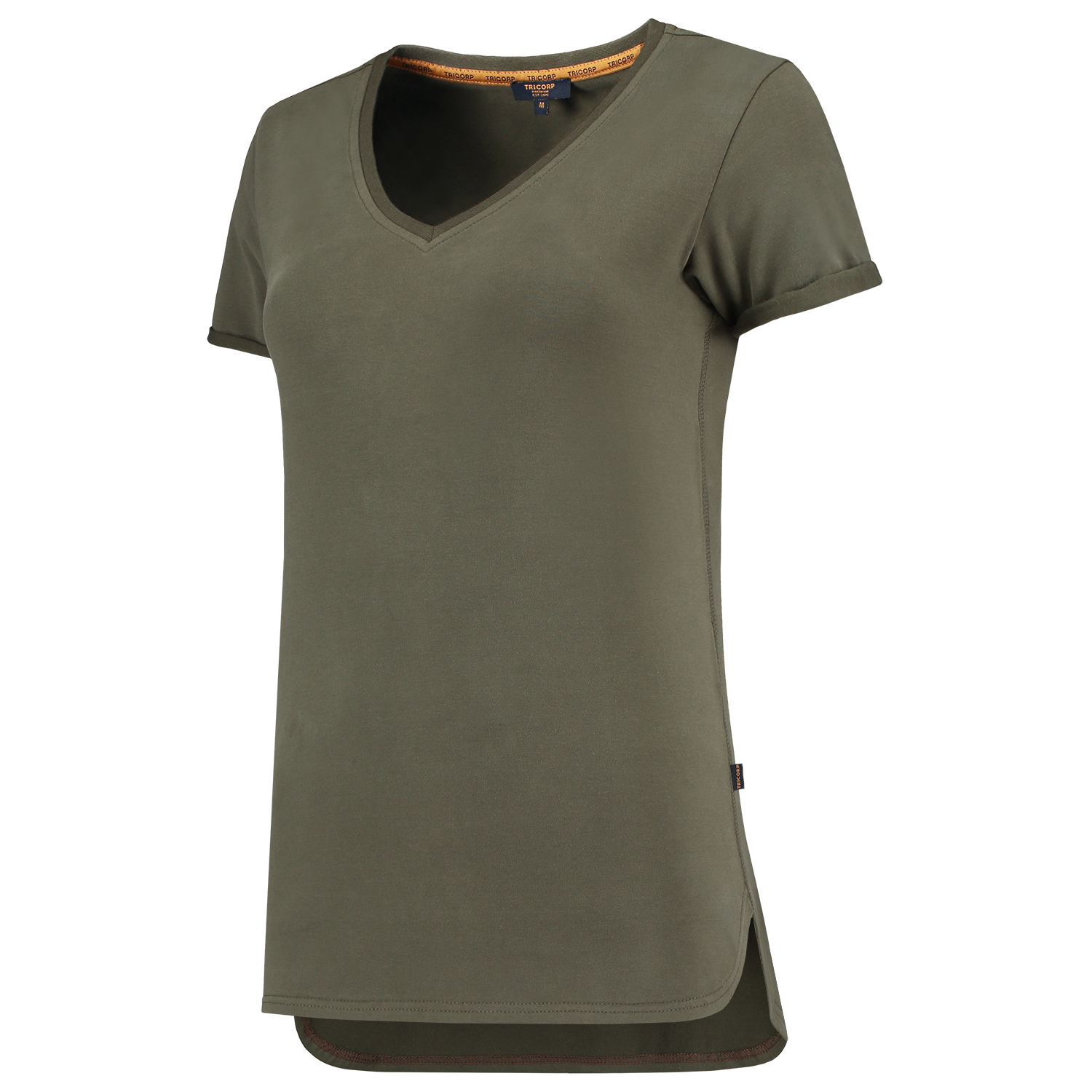 T-shirt Premium V Hals Dames